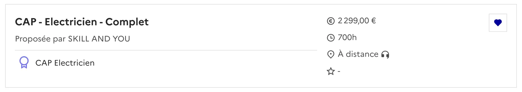 Formation Skill & You sur la plateforme Mon Compte Formation